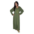 Najat Moroccan Woman Djellaba - Green