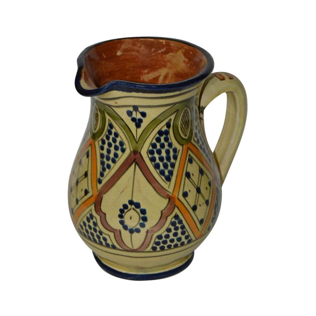 Ceramic Serving Pitcher Rainbow Yellow -10144
