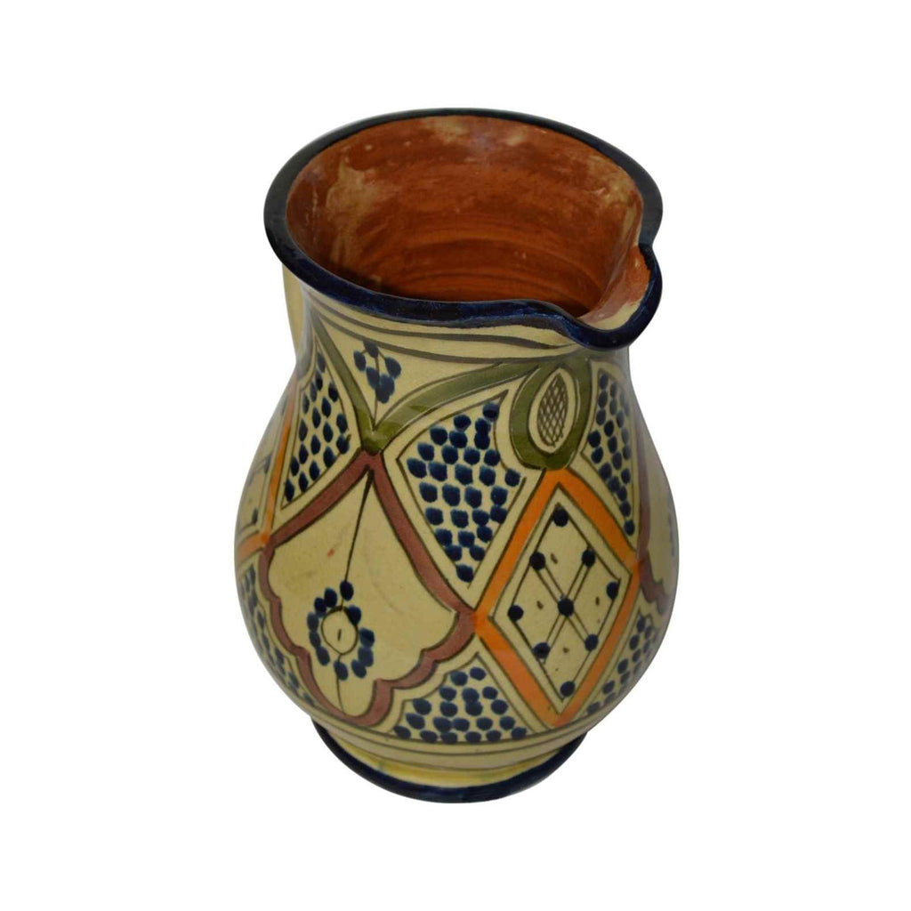Ceramic Serving Pitcher Rainbow Yellow -10143