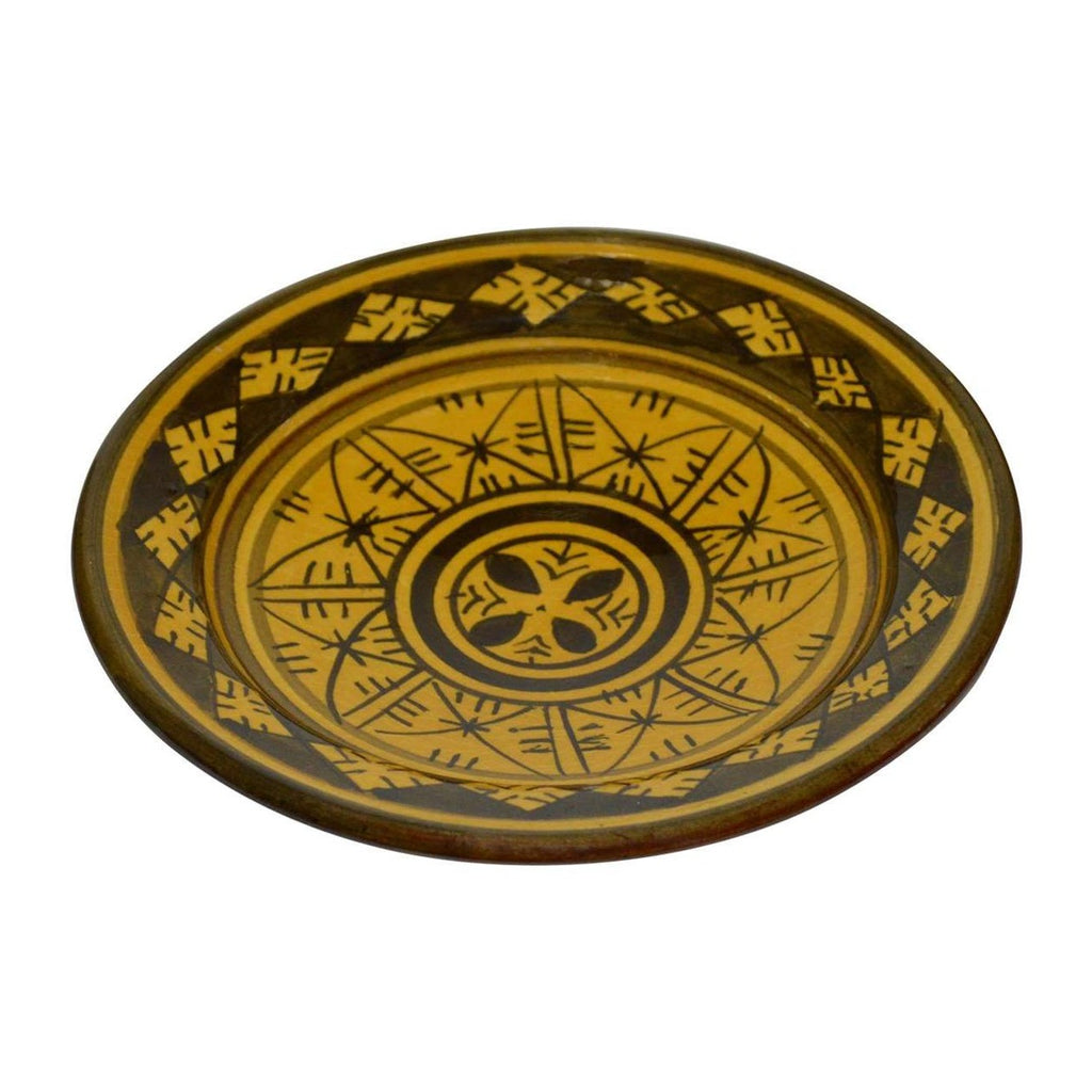 Diamond yellow Appetizer Serving Set Of Four