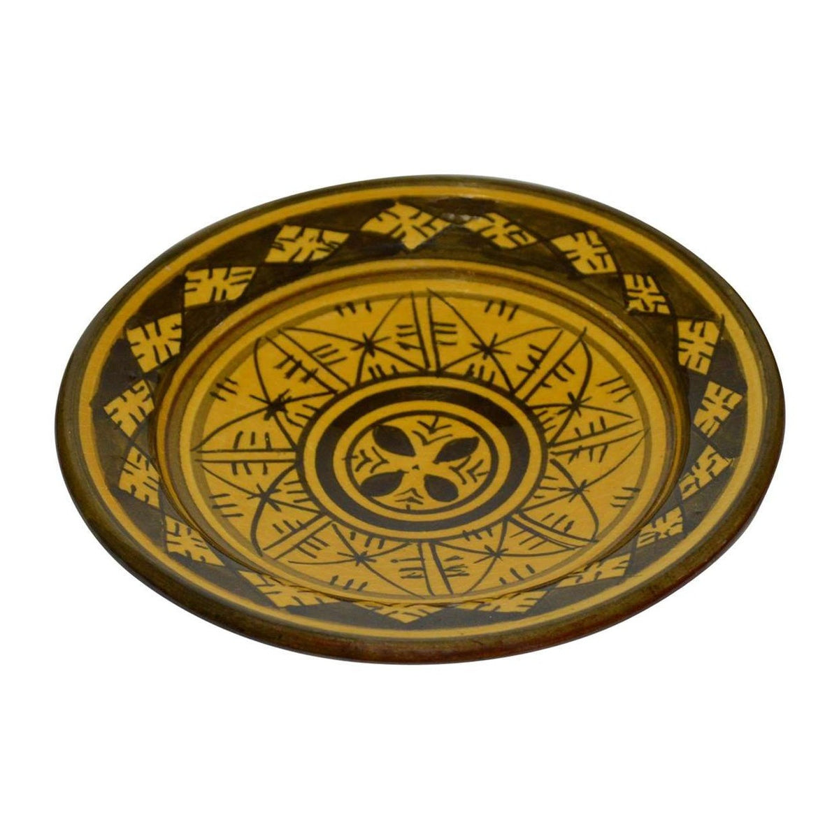 Diamond yellow Appetizer Serving Set Of Four