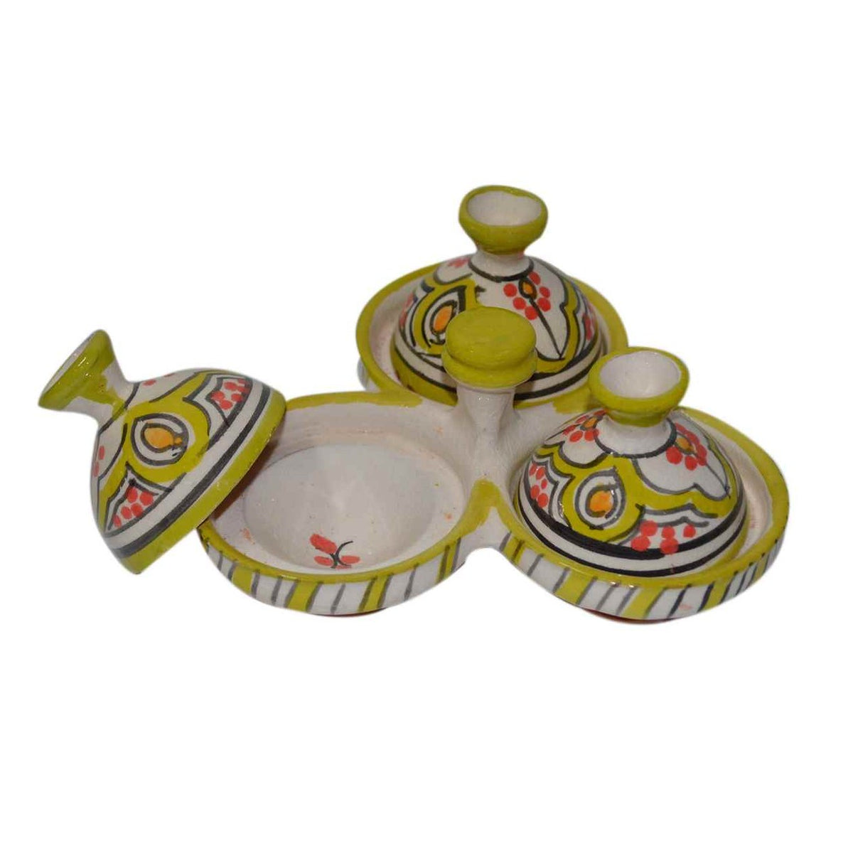 Triple Spice Holder Lime -10319