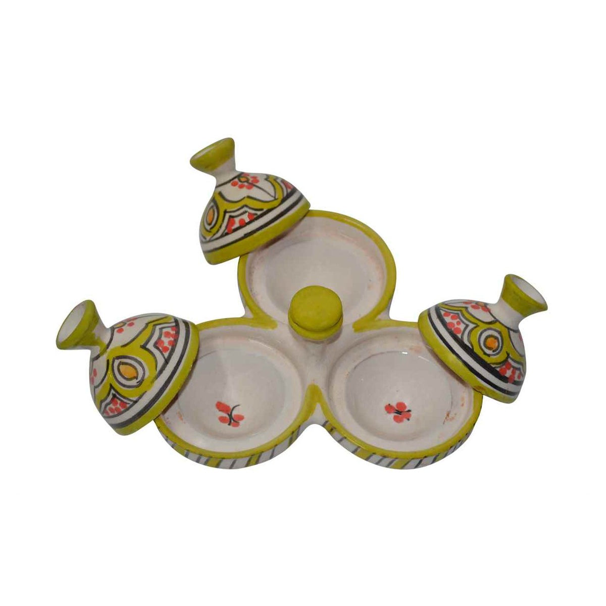 Triple Spice Holder Lime -10321