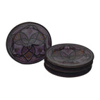 Safi Appetizer Serving Set Of Four - Purple
