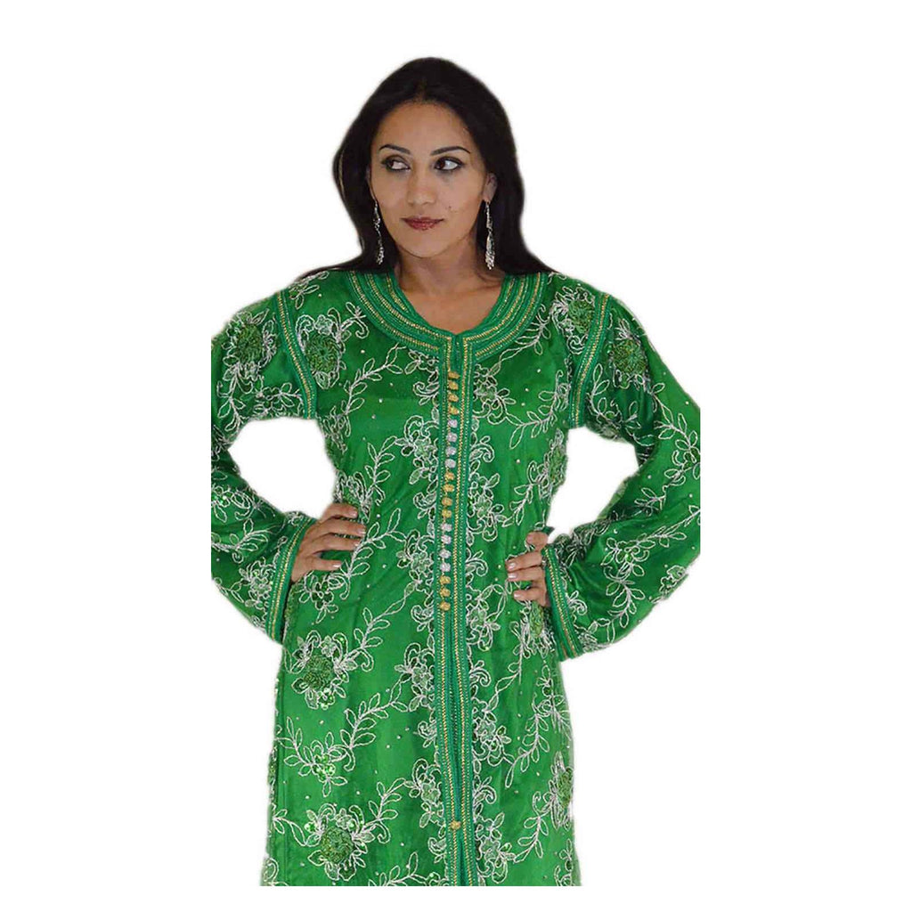 Leila Caftan - Green