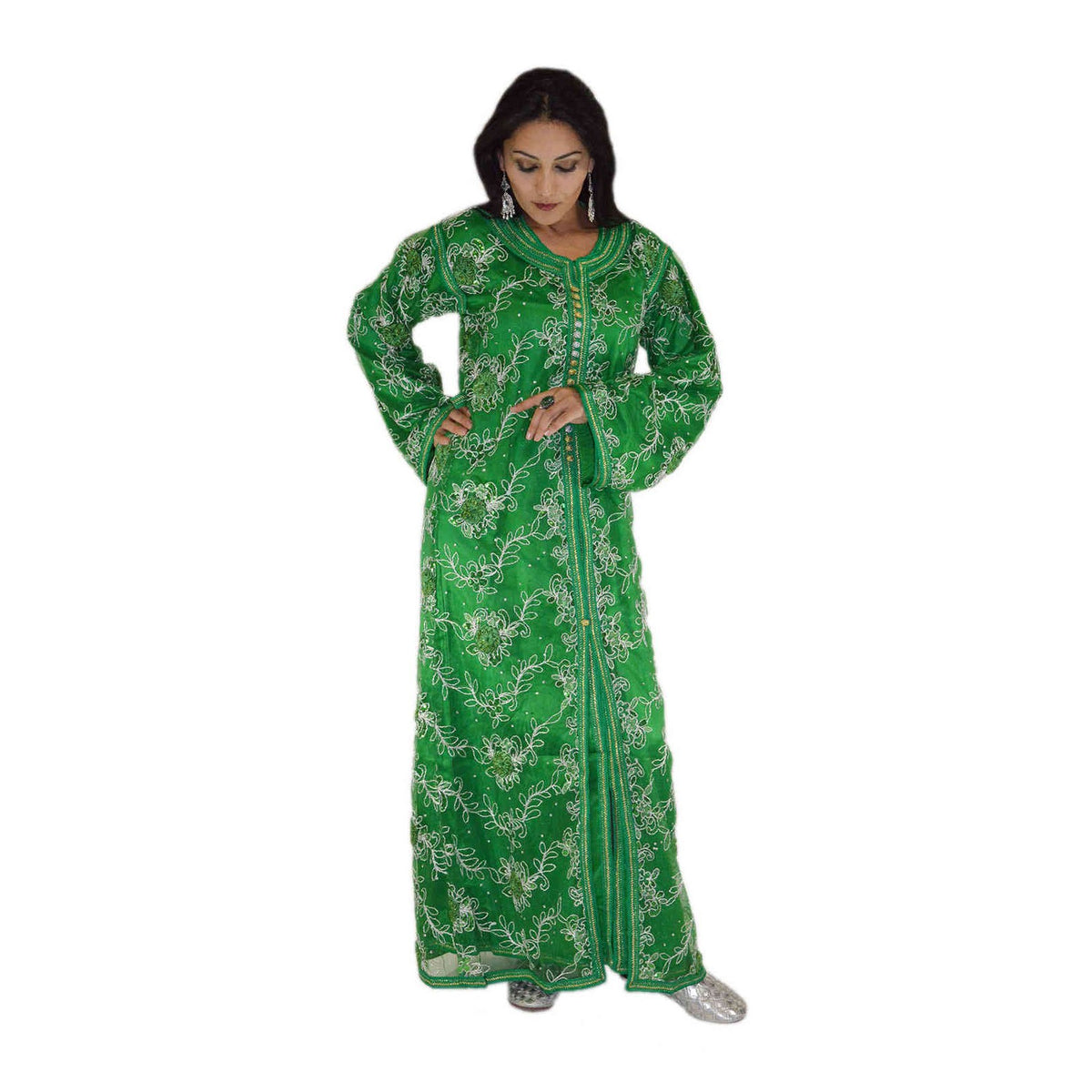 Leila Caftan - Green