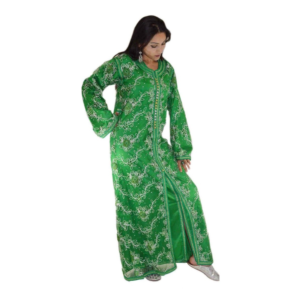 Leila Caftan - Green
