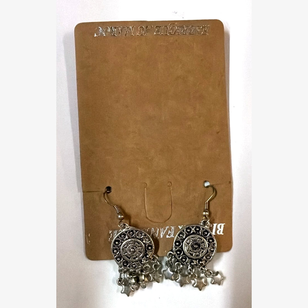 Berber Round Filigree Dangle Earrings