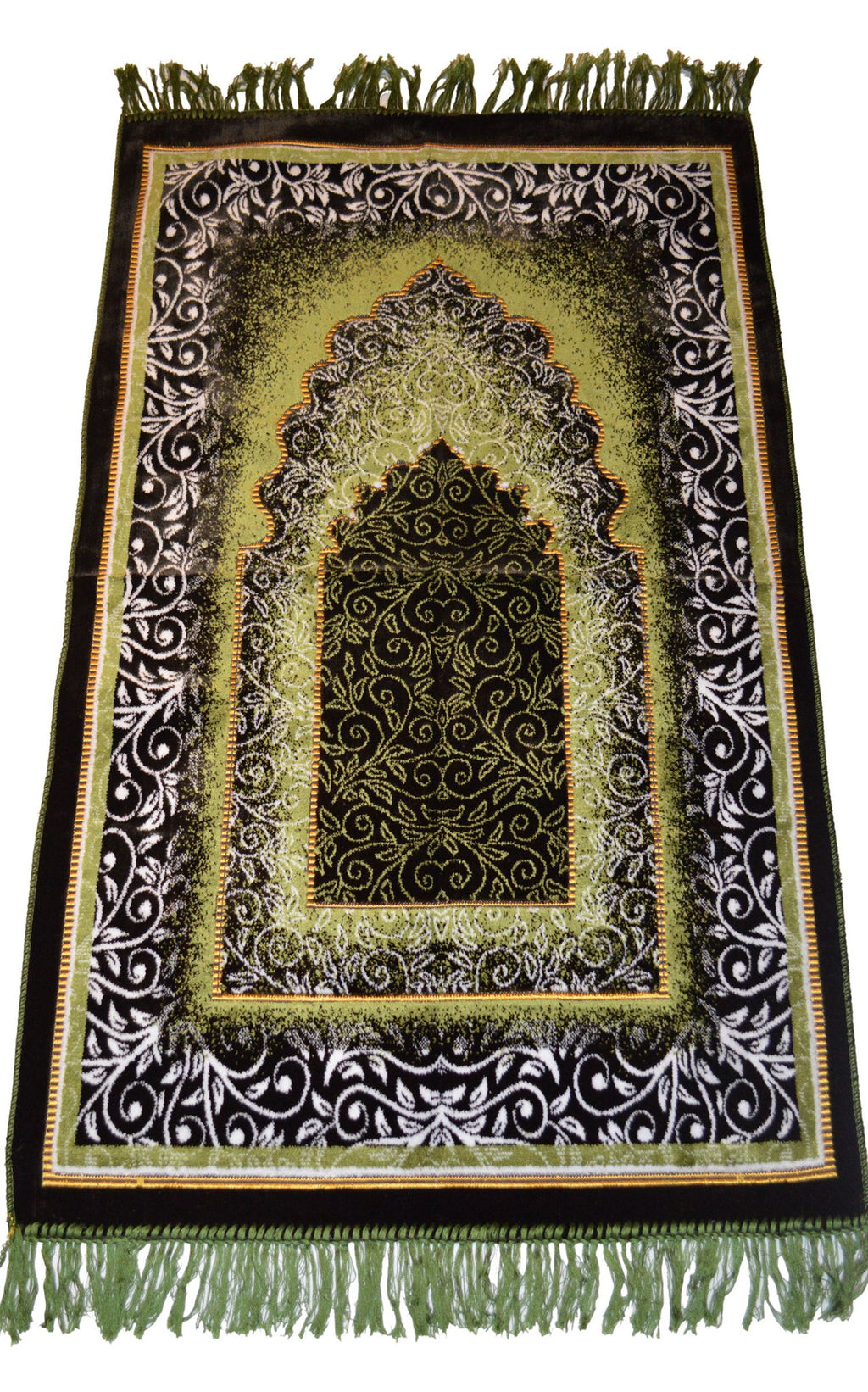 Ghizlane Prayer Rug - Olive