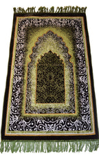 Ghizlane Prayer Rug - Olive