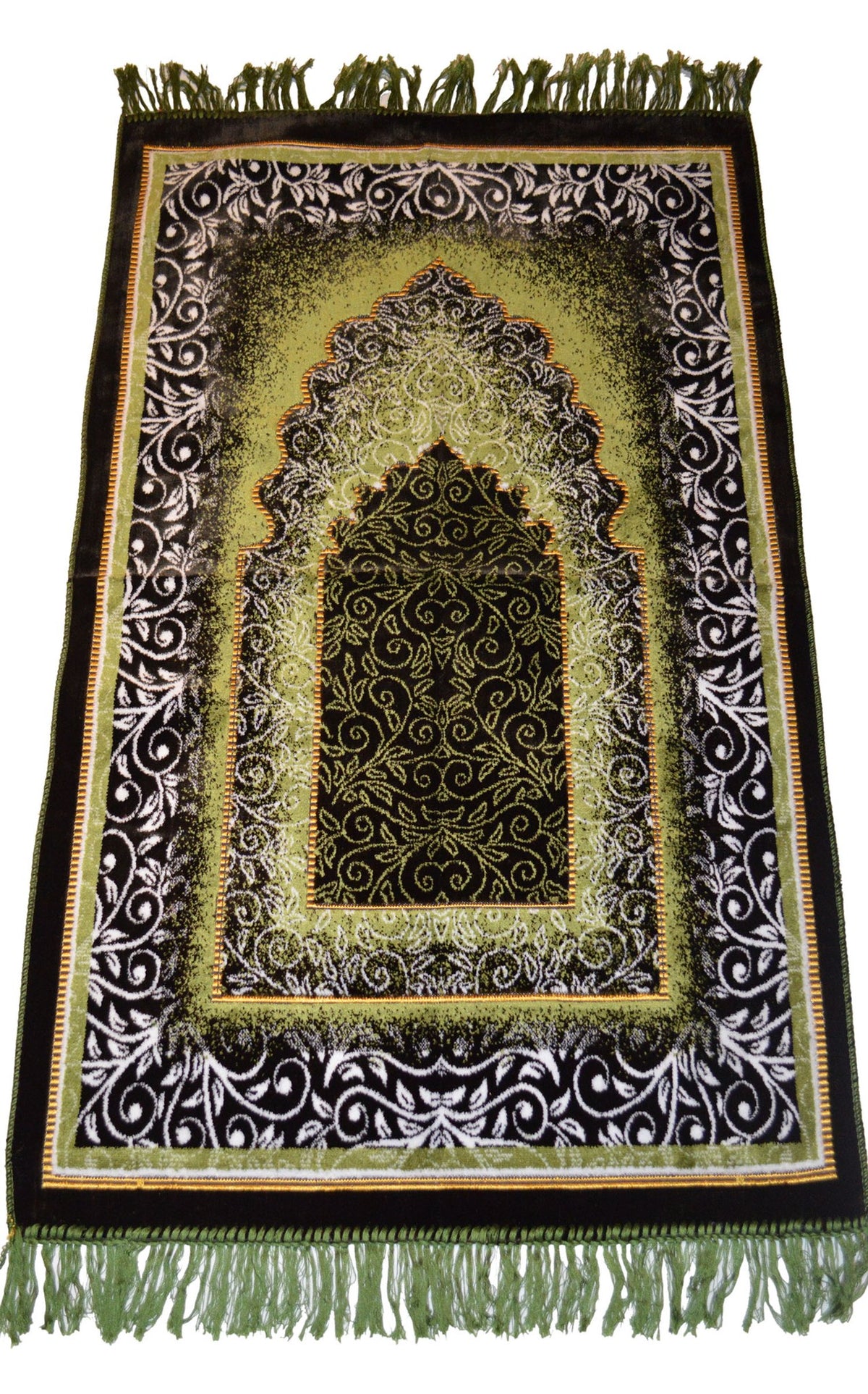 Ghizlane Prayer Rug - Olive