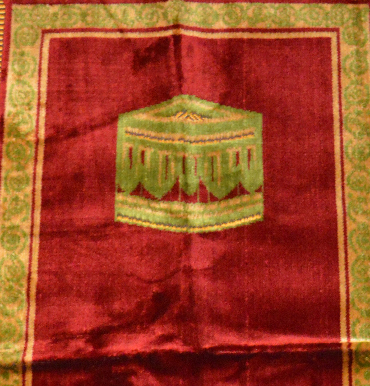 Hiba Prayer Rug Red