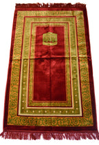 Hiba Prayer Rug Red
