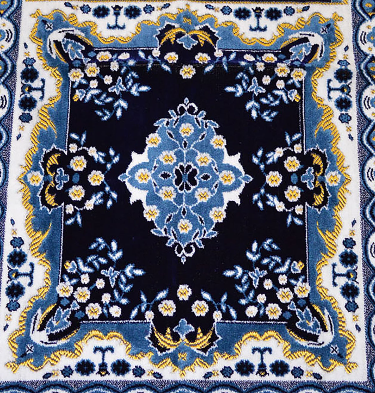 Ikram Prayer Rug - Blue