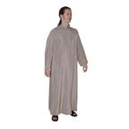Moroccan Saudi Style Man Thobe with Collar - Brown