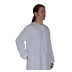Moroccan Saudi Style Man Thobe - White