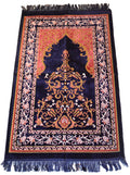 Karima Prayer Rug - Navy