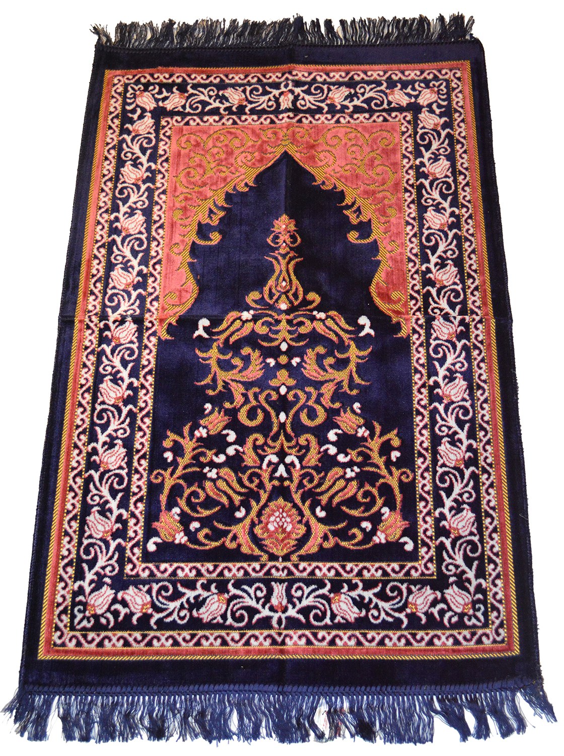 Karima Prayer Rug - Navy