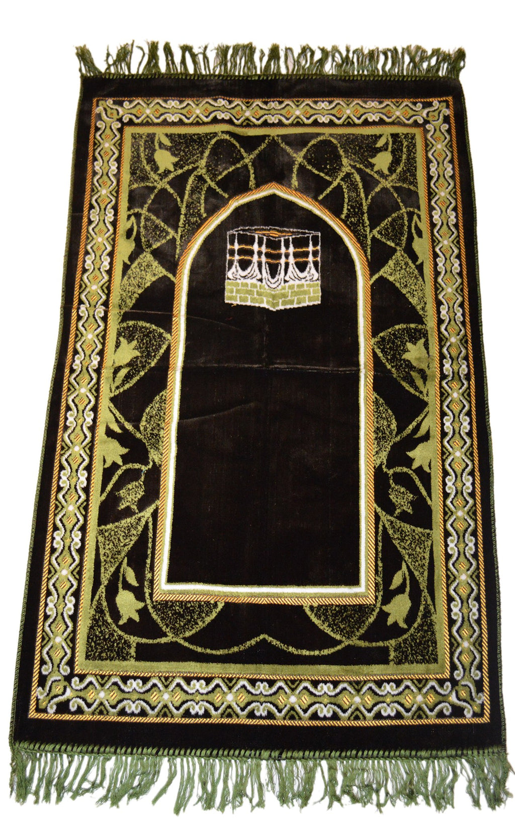 Lamia Prayer Rug - Olive