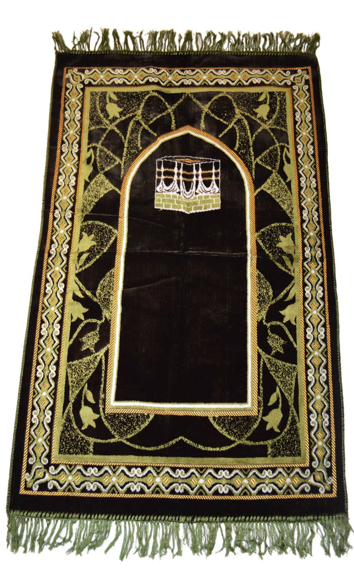 Lamia Prayer Rug - Olive