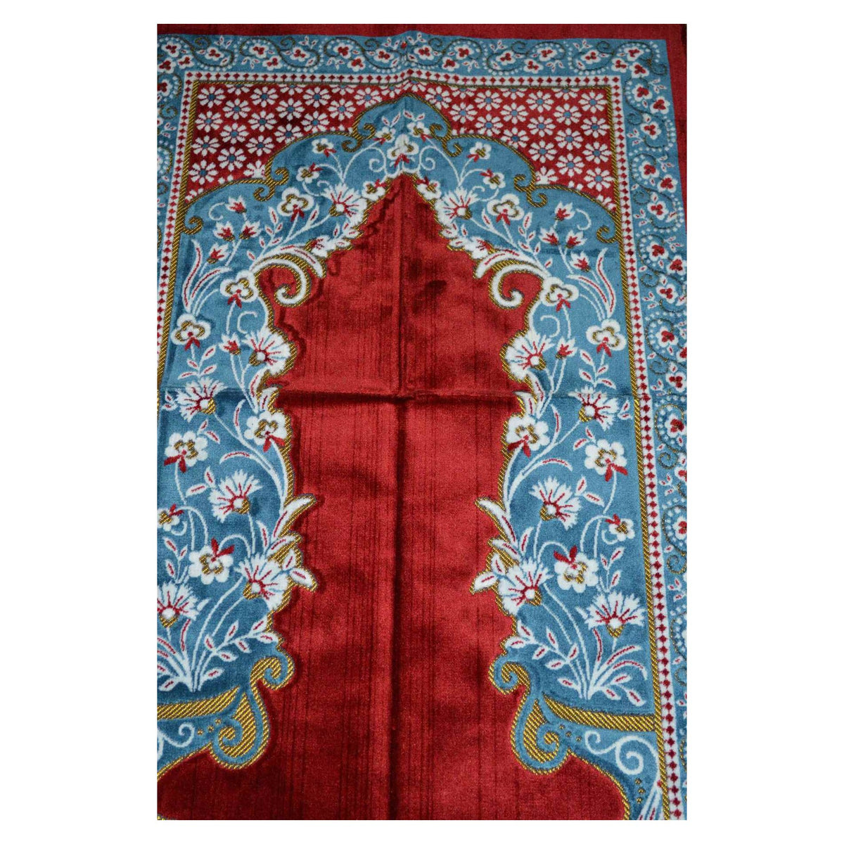 Leila Prayer Rug - Red