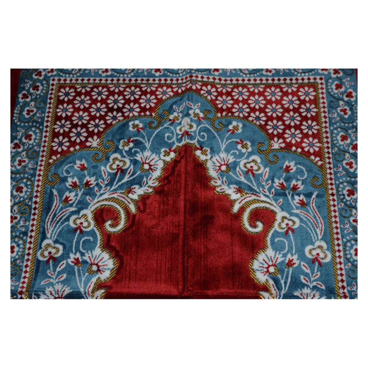 Leila Prayer Rug - Red