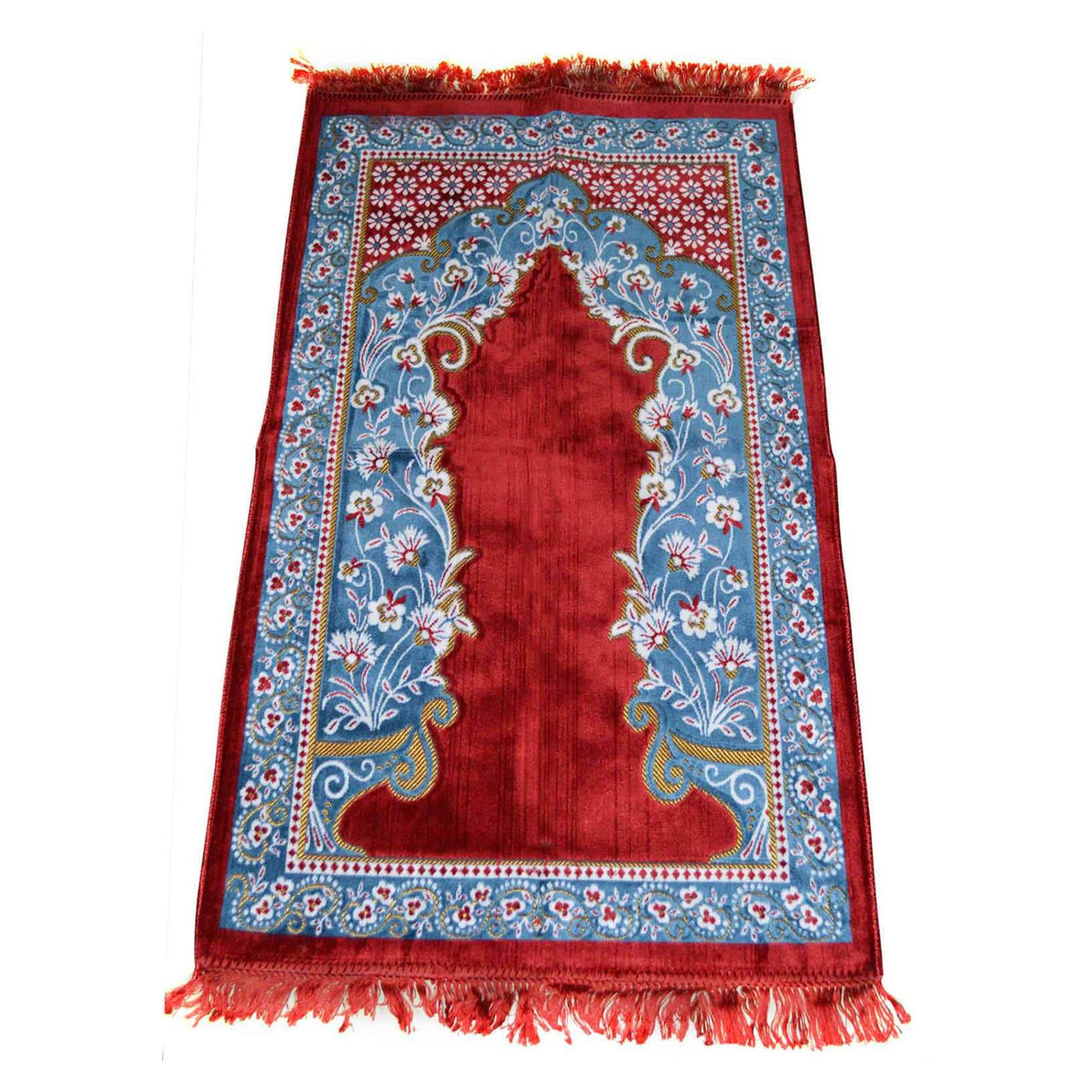 Leila Prayer Rug - Red