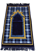 Malak Prayer Rug - Navy