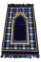 Malak Prayer Rug - Navy