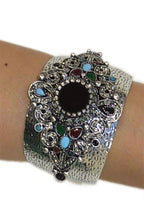 Malika Cuff Bracelet Black