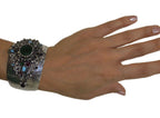 Malika Cuff Bracelet Green