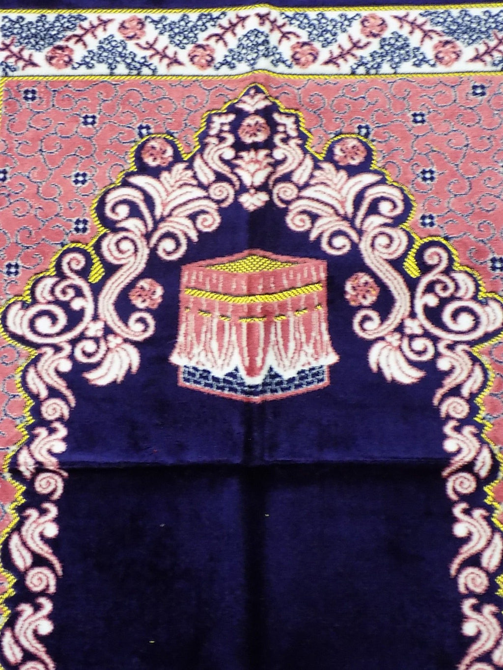 Maria Prayer Rug - Navy