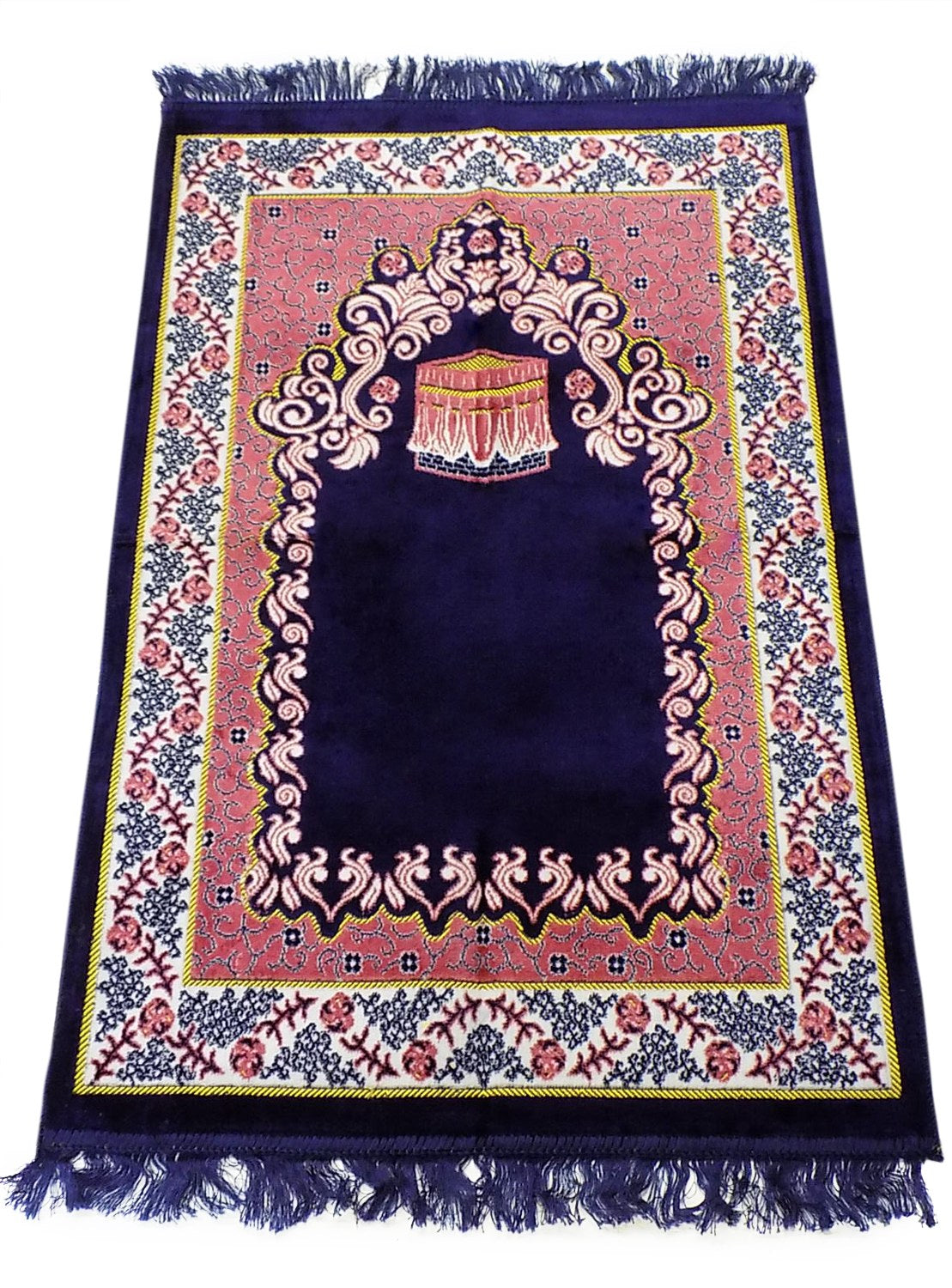 Maria Prayer Rug - Navy