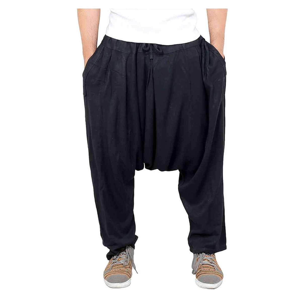 Moroccan Man Pants - Black