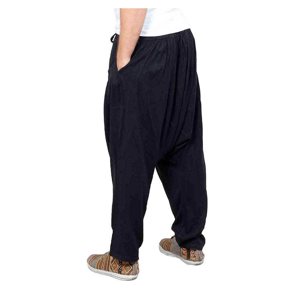 Moroccan Man Pants - Black