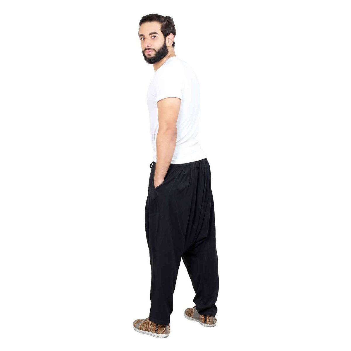 Moroccan Man Pants - Black