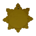 Star Handmade Wood Mirror Medium - Yellow