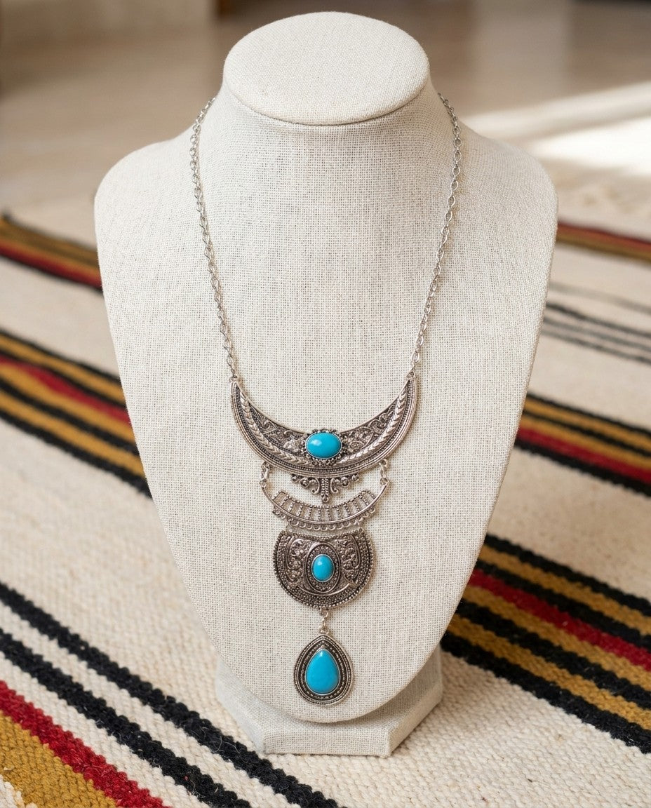Monia Necklace Turquoise