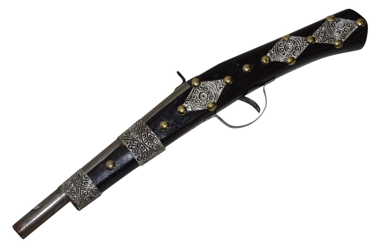 Moroccan Fantasia Decorative Replica Black Small