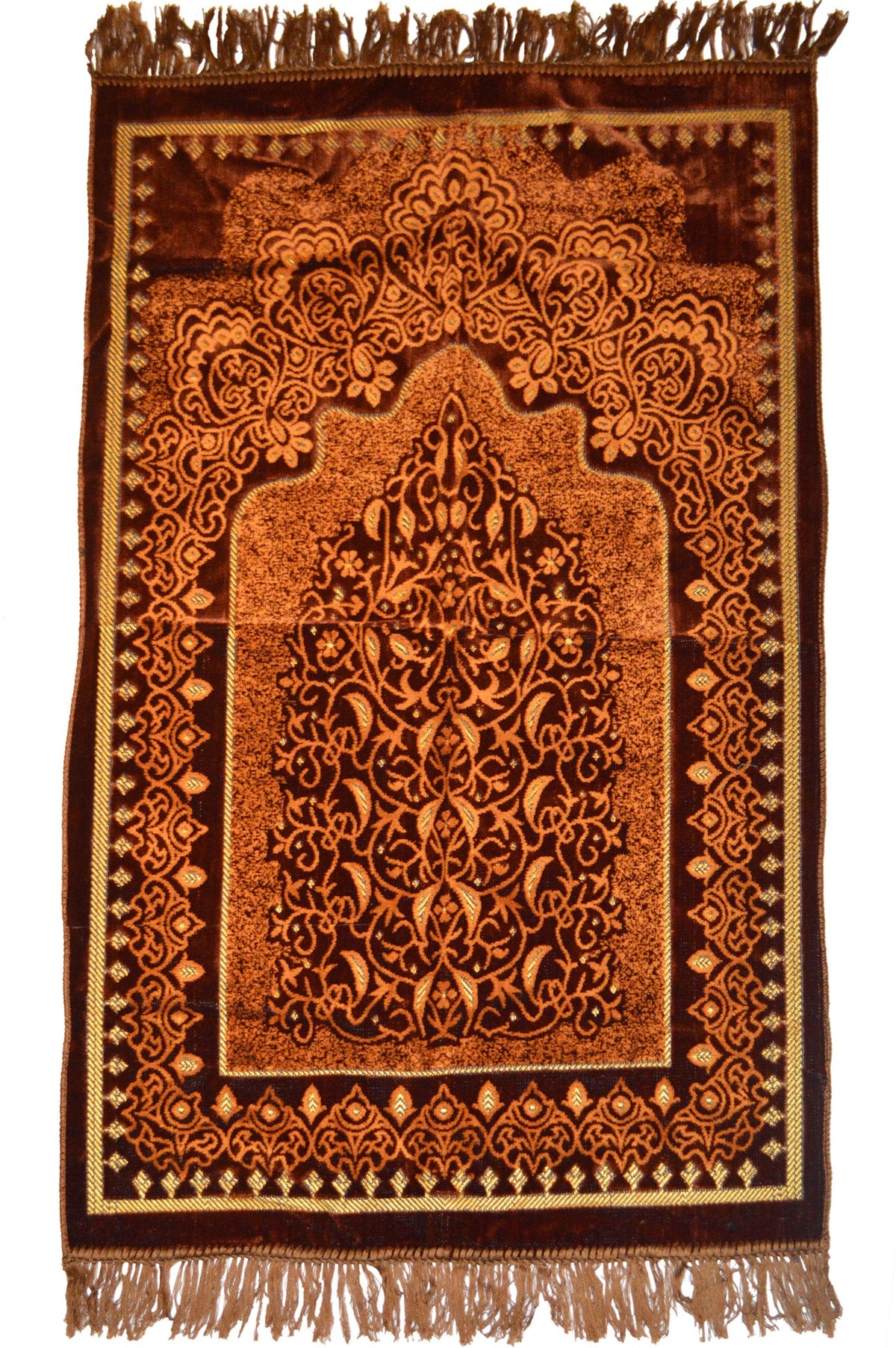 Naima Prayer Rug - Brown
