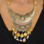 Fatima Necklace Earrings Set -8056