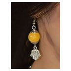 Fatima Necklace Earrings Set -8058