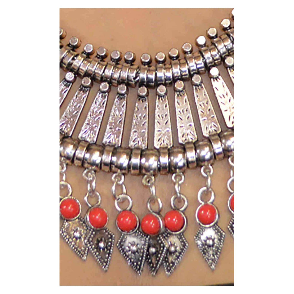 Tahran Necklace - Red