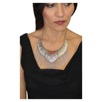 Zoubida Necklace - Red