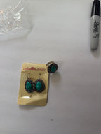 Nuts Turquoise Earrings and Ring Set
