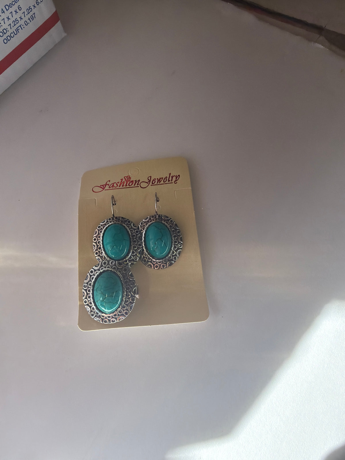 Mina Turquoise Earrings and Ring Set
