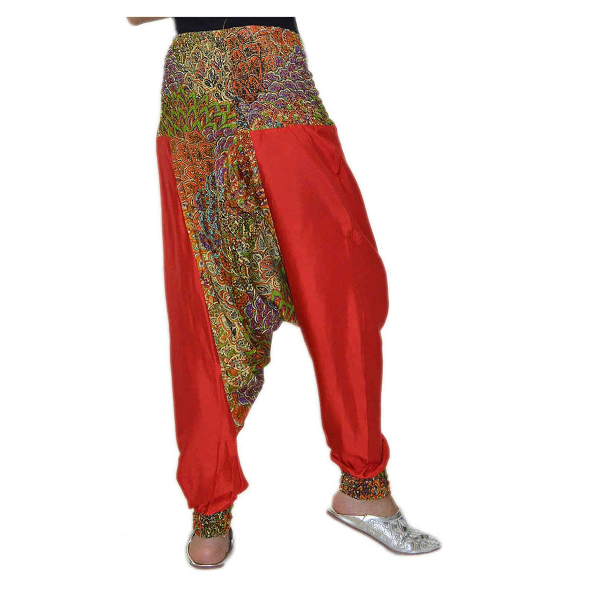 Moroccan Woman Harem Gypsy Pants - Red