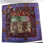 Patchwork sequin pillow case, example design