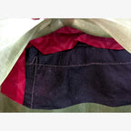 Inside of the pillow case