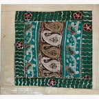 Patchwork sequin pillow case, example design